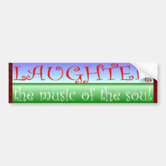 lachen bumpersticker
