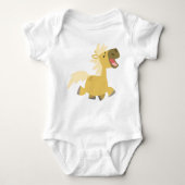 Lachen Cartoon Pony Baby apparel Romper (Voorkant)