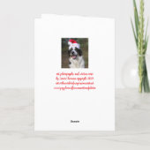 "Lachen de hele weg" Kaart (Achterkant)