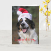 "Lachen de hele weg" Kaart (Gele Bloem)