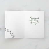 Lachen, denken aan jou, Bulldog Kaart (Binnen)