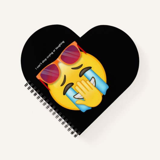 Lachen door Tranen Notitieboek (Voorkant)