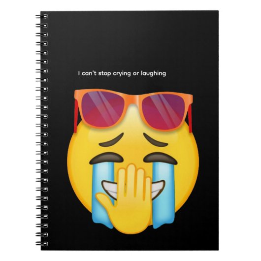 Lachen door Tranen Notitieboek (Voorkant)