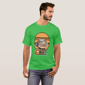 Lachen en katten meisje t-shirt (Voorkant volledig)