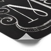 Lachen en Letten, Coffee Chalkboard Art Poster (Hoek)