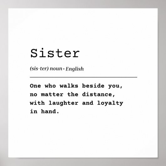 Lachen en loyaliteit poster (Voorkant)