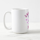 Lachen geneest Schattigee lama Koffiemok (Links)