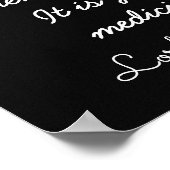 Lachen Goede Geneeskunde -- _ Kunstprint_ Poster (Hoek)