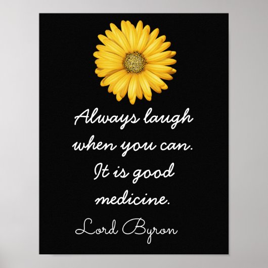 Lachen Goede Geneeskunde -- _ Kunstprint_ Poster (Voorkant)