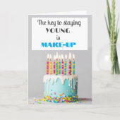 Lachen! Grappige Happy Birthday kaart (Voorkant)