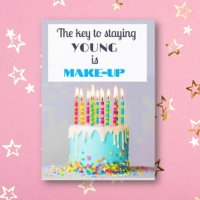 Lachen! Grappige Happy Birthday kaart