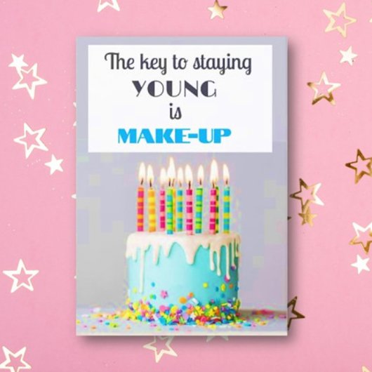 Lachen! Grappige Happy Birthday kaart