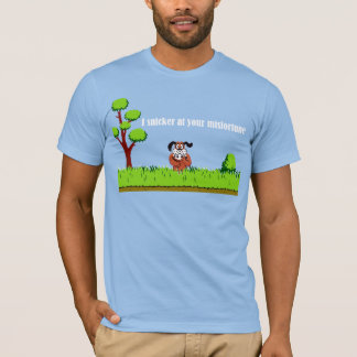 Lachen Hond T-shirt