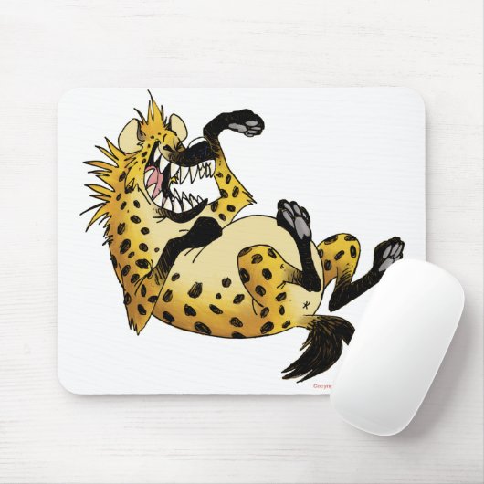Lachen Hyena mousepad Muismat (Met muis)
