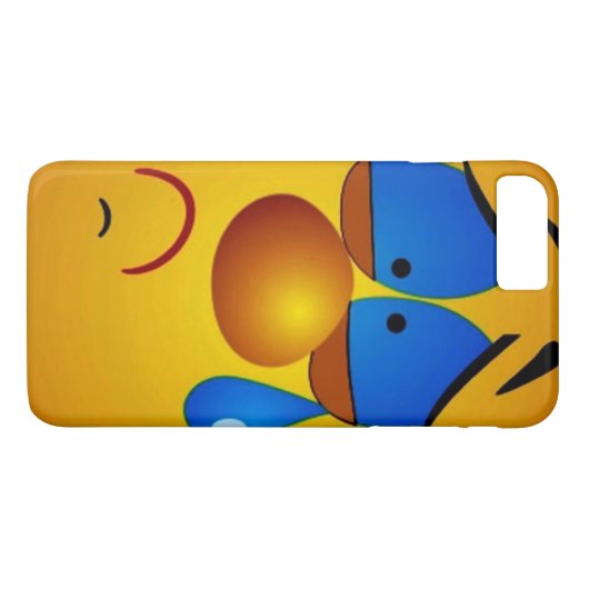 Lachen - ik huil - Case-Mate iPhone case (Achterkant (Horizontaal))