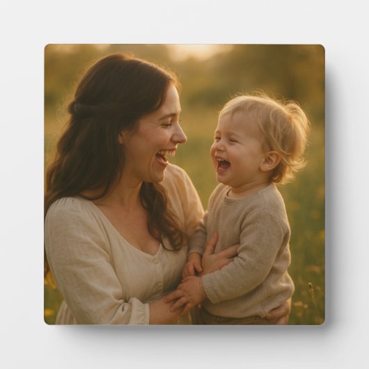 Lachen in bloei - een lente-obligatie fotoplaat (Voorkant)