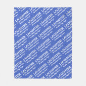 Lachen is de beste medicijn fleece deken (Voorkant)