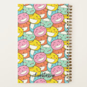 Lachen is de beste outfit! Kat motivatie Notitieboek (Achterkant)