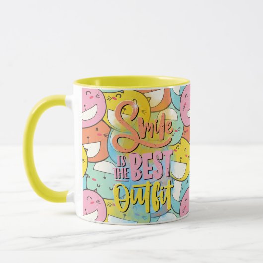 Lachen is de beste outfit! Motivatie Mok (Links)