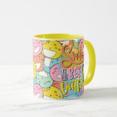 Lachen is de beste outfit! Motivatie Mok (Voorkant rechts)