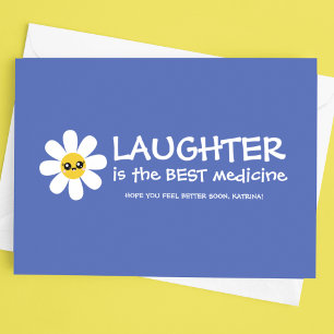 Lachen Is Het Beste Medicijn Wenskaart Kaart