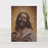 Lachen Jezus Kaart (Voorkant)