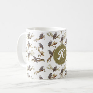 Lachen Kookaburra Australisch Eucalyptus Monogram Koffiemok