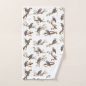 Lachen Kookaburra Australische vogel Eucalyptus Bad Handdoek (Handdoek)