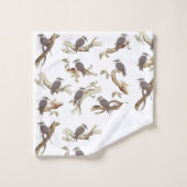Lachen Kookaburra Australische vogel Eucalyptus Bad Handdoek (Wasdoekje)