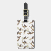 Lachen Kookaburra Australische vogel Eucalyptus Bagagelabel (Voorkant verticaal)