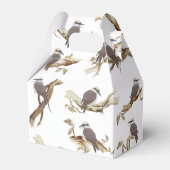 Lachen Kookaburra Australische vogel Eucalyptus Bedankdoosjes (Voorkant Zijde)