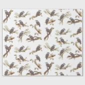 Lachen Kookaburra Australische vogel Eucalyptus Cadeaupapier (Vlak)