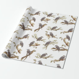 Lachen Kookaburra Australische vogel Eucalyptus Cadeaupapier
