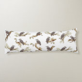 Lachen Kookaburra Australische vogel Eucalyptus Lichaamskussen (Achterkant)