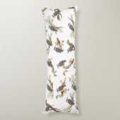 Lachen Kookaburra Australische vogel Eucalyptus Lichaamskussen (Achterkant (Verticaal))