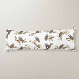 Lachen Kookaburra Australische vogel Eucalyptus Lichaamskussen