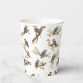 Lachen Kookaburra Australische vogel Eucalyptus Papieren Bekers (Links)