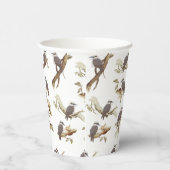 Lachen Kookaburra Australische vogel Eucalyptus Papieren Bekers (Rechts)