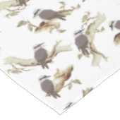 Lachen Kookaburra Australische vogel Eucalyptus Tafelkleed (Gekanteld)