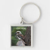 Lachen Kookaburra Vogeldier Australië Sleutelhanger (Voorkant)
