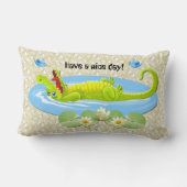 Lachen! Kussen (Achterkant)