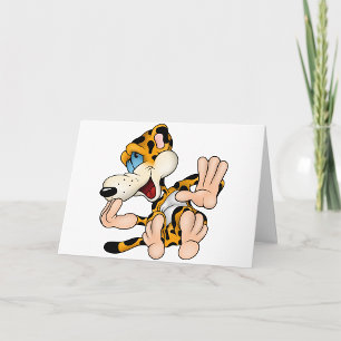 Lachen Leopard Wenskaarten Kaart