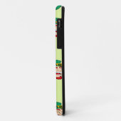 Lachen leprechauns op lichtgroen Case-Mate iPhone case (Achterkant/links)