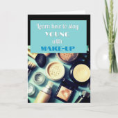 Lachen! Leuk voor dames! Humoristische kaart (Voorkant)