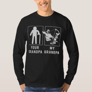 Lachen met het T-shirt van Hunting Heritage Grandp