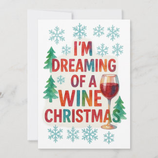 Lachen met kerst in alcoholinkt feestdagenkaart