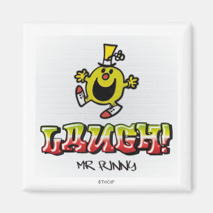 Lachen met meneer Grappig Magneet