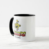 Lachen met meneer Grappig Mok (Voorkant links)