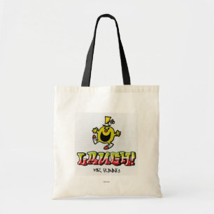 Lachen met meneer Grappig Tote Bag