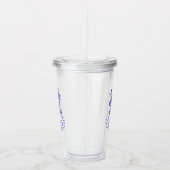 Lachen met races | Glimlende Teeth Acryl Drinkbeker (Rechts)